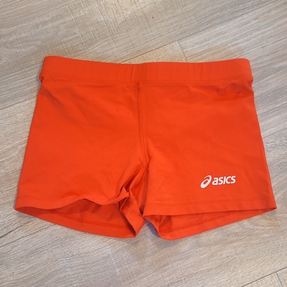 Asics Orange Athletic Shorts